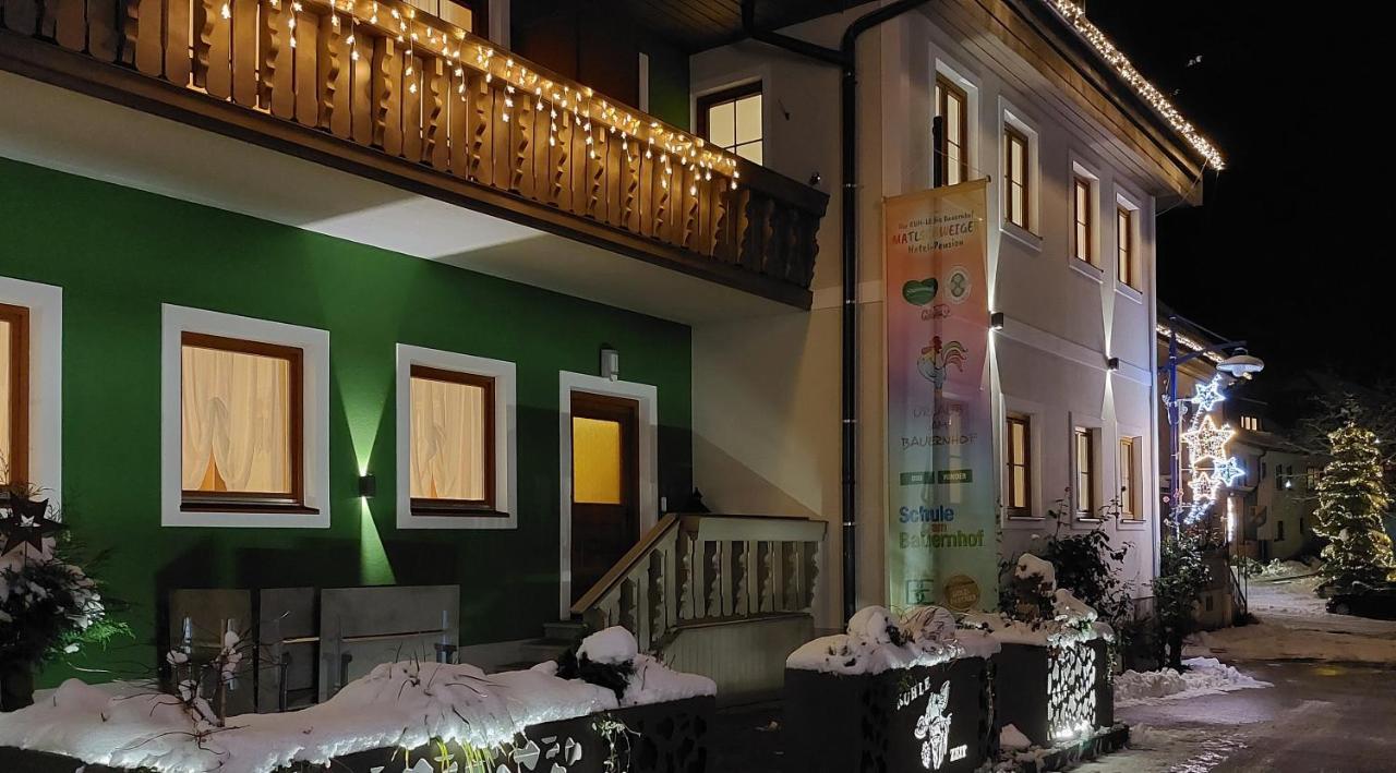 Bio-Bauernhof-Hotel Matlschweiger Lassing  Εξωτερικό φωτογραφία